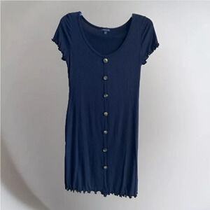 Mm Mm Mm Size Medium Black Cap Sleeves Women’s Dress Stretch Rayon Spandex